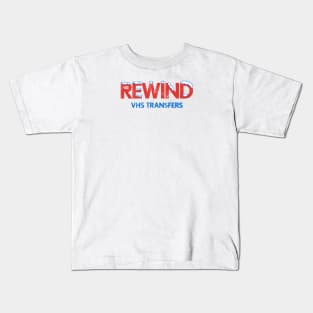 Rewind Ice Distressed Kids T-Shirt